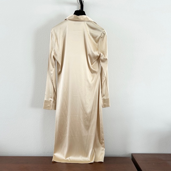 Bottega Veneta Silk Women's Long Sleeve Dress, Size 40, New with Tag. - Picture 5 of 16